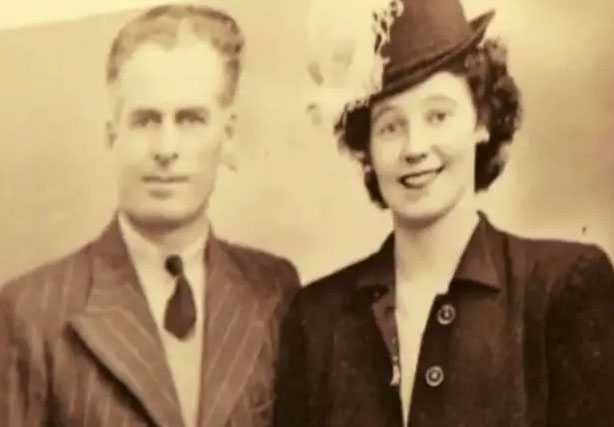 Maureen Sweeney with her husband Ted