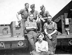 At the end of the War, Carriers had to be serviced and cleaned, Germany 1945-46