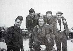 From left to right: Charles "Little One" Bullard, Walt Wilson, Fitzpatrick, R.E. Wright and Shumm