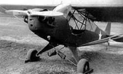 Piper Cub Artillery Observation Plane L-4.