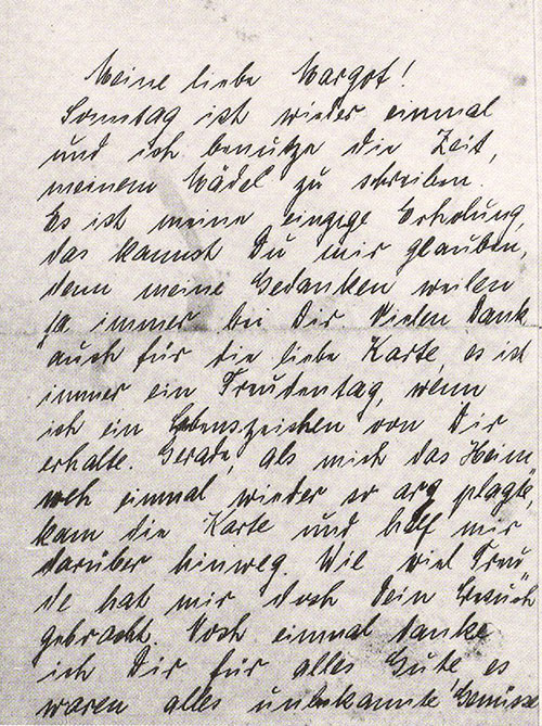 Paula's letter to her daughter