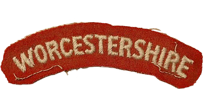 Worcestershire Regiment shoulder title