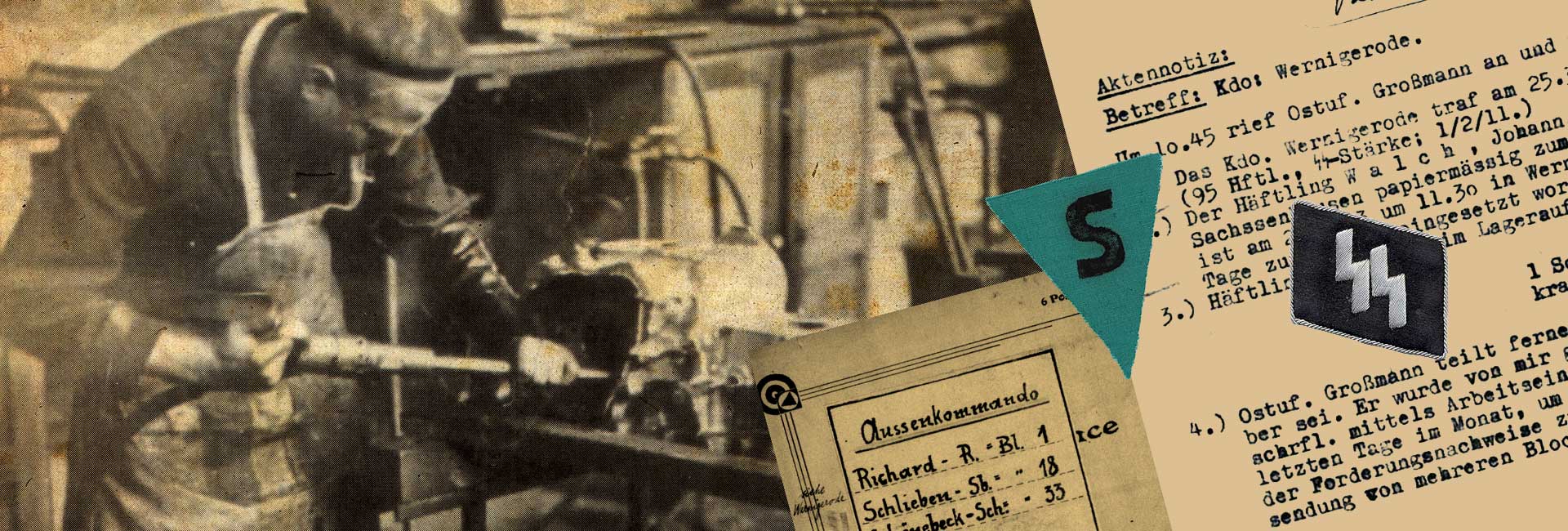 Nazi subcamp Wernigerode 'Richard' in world war 2