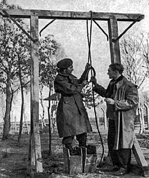 The Kamp Vught gallows