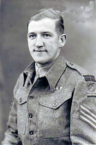 George in his uniform