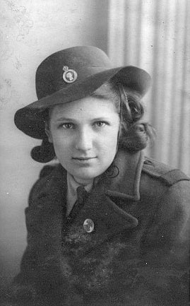 John's wife in land army uniform