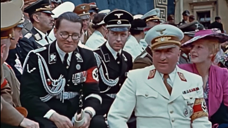 Philipp Bouhler and Karl Koch attending a ceremony