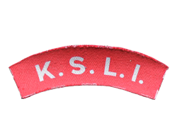 Kings Shropshire Light Infantry shoulder title