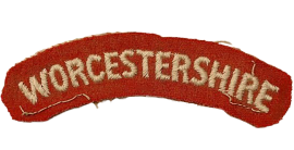 Worcestershire Regiment shoulder title