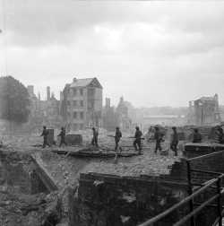 The Royal Engineers in Caen
