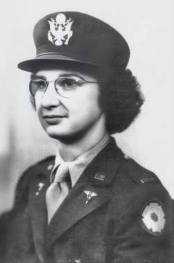 Nancy Ewing Munro in her uniform