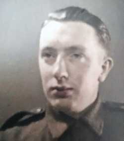 Reg in 1942 when he joined the army