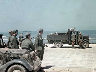 German forces arrive in Dunkirk