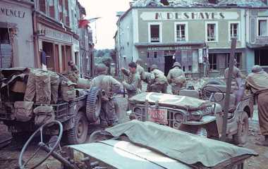 Normandy France after D-Day