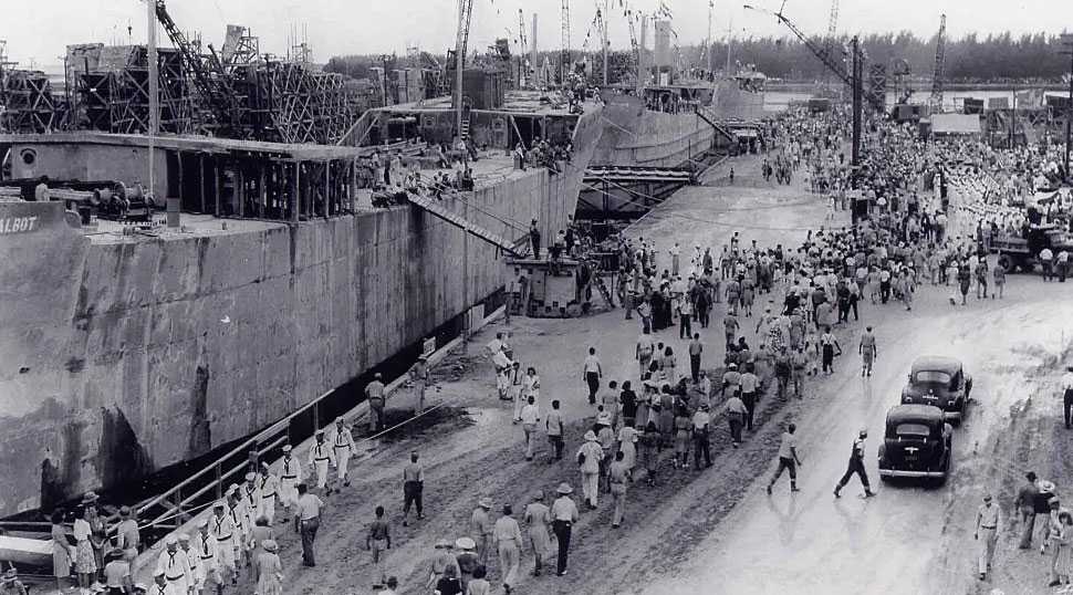 Vitruvius and David O. Saylor, Tampa built concrete ships scuttled in Gooseberry 1