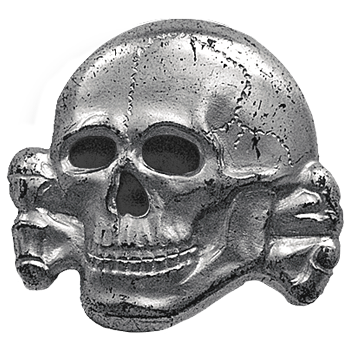 The SS skull head was a symbol of terror and violence during WW2