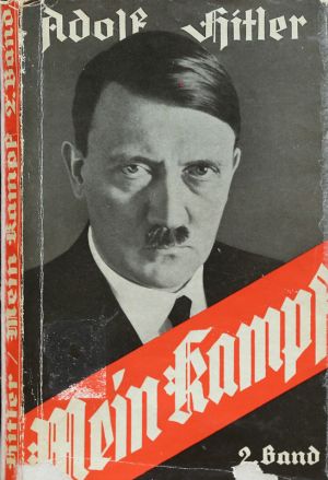 Hitler writes mein kampf in the landsberg prison